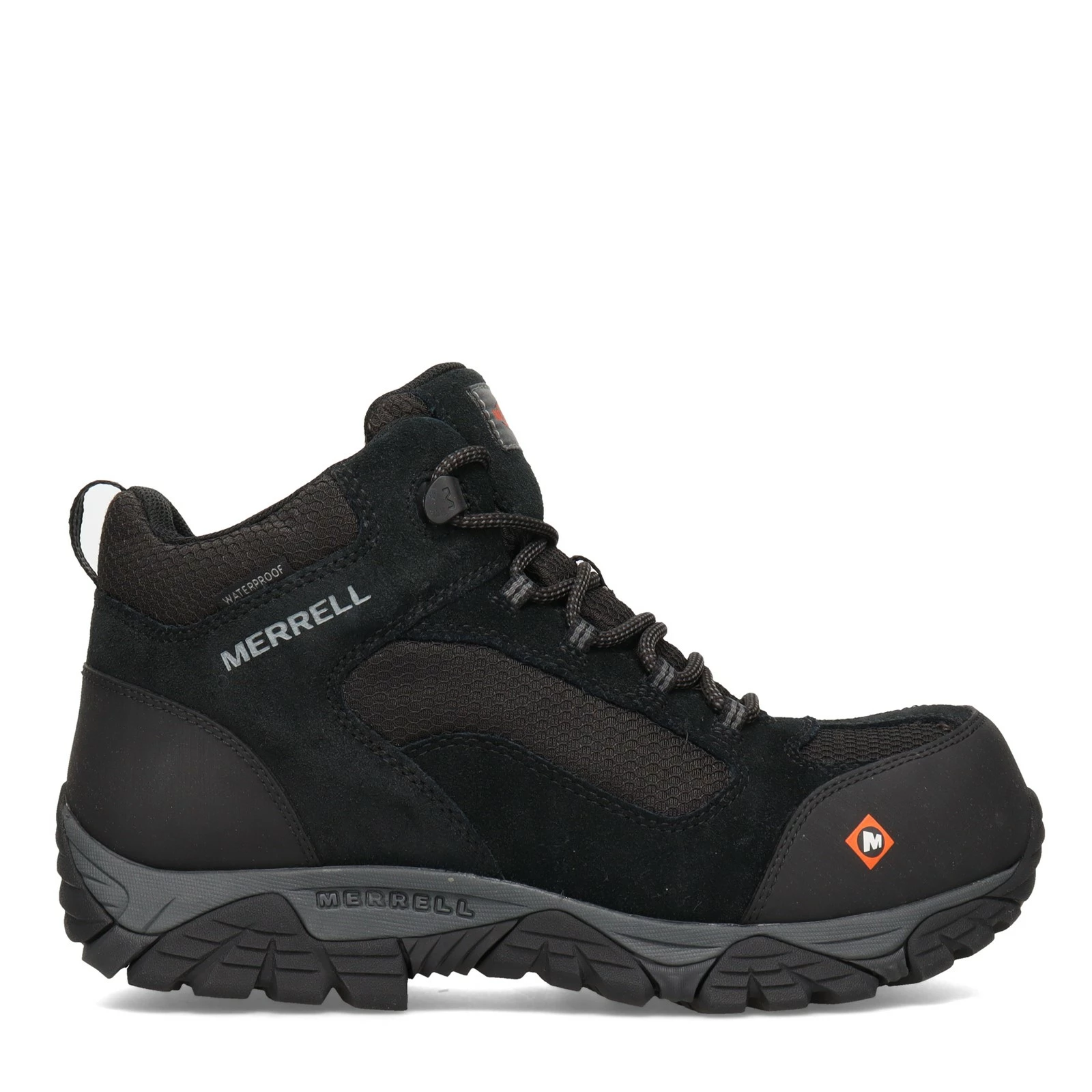 Men's Merrell, Moab Onset Mid Waterproof Comp Toe Work Boot 4 Men's Merrell, Moab Onset Mid Waterproof Comp Toe Work Boot - Image 2