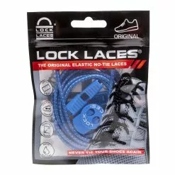 Lock Laces, Royal Blue No Tie Shoelaces