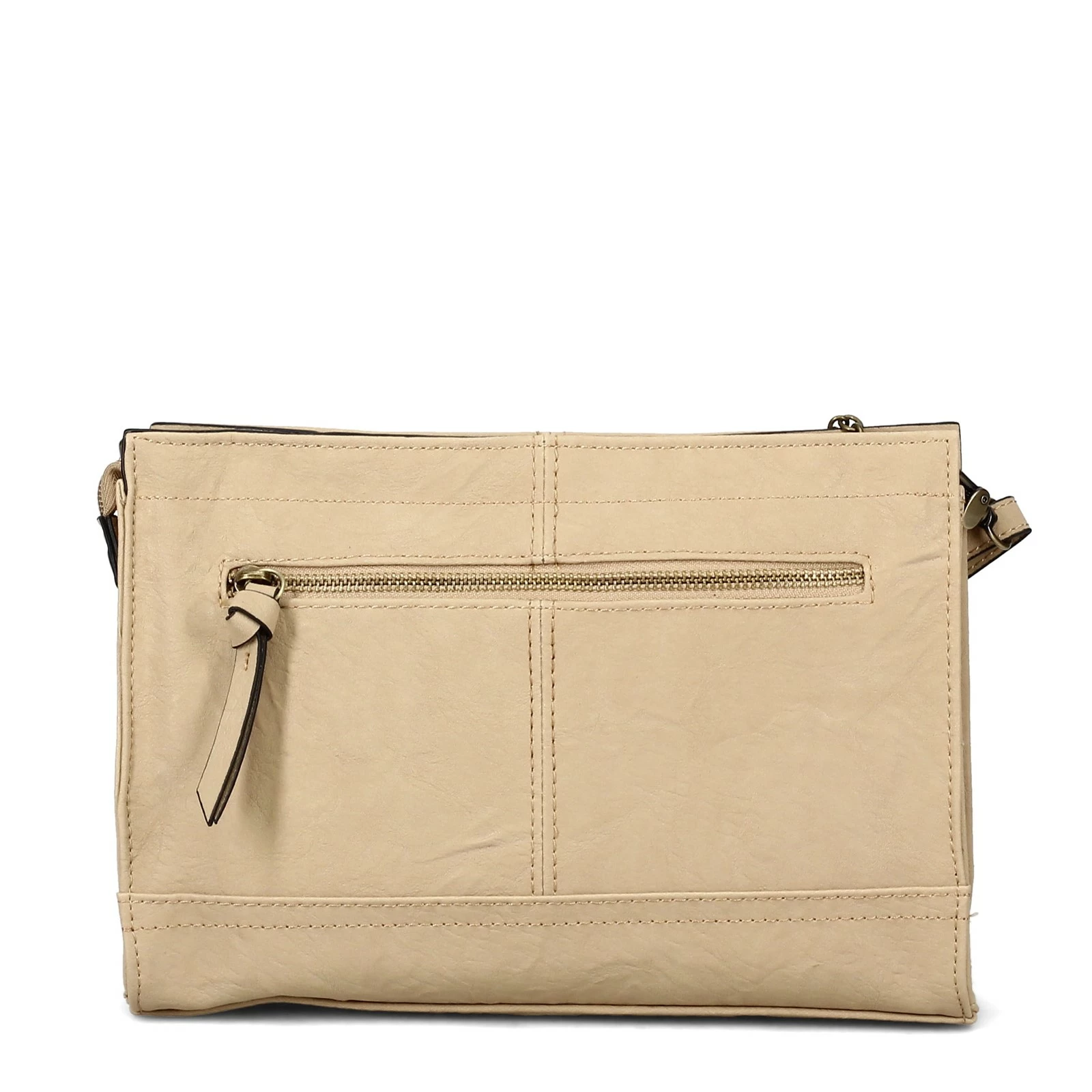 Women's Bueno Of California, Veg Tan Top-Zip Crossbody 4 Women's Bueno Of California, Veg Tan Top-Zip Crossbody - Image 2