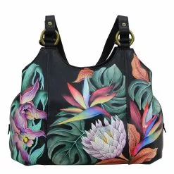 Women's Anuschka, Triple Compartment Satchel 11 Women's Anuschka, Triple Compartment Satchel -Shoes Shop 1 2238325 ZM 6