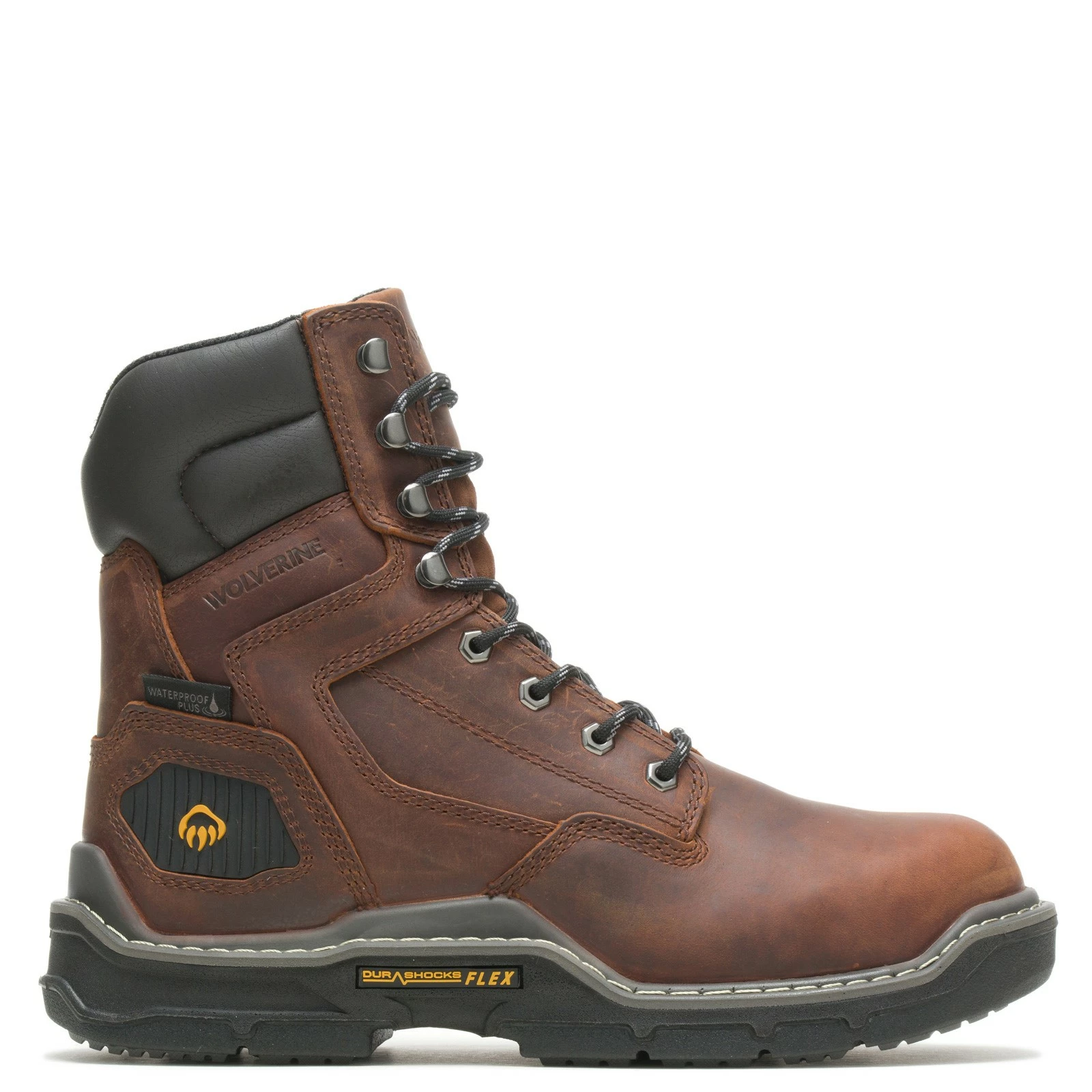 Men's Wolverine Boots, Raider Durashocks WP 8in Insulated CT Work Boot 4 Men's Wolverine Boots, Raider Durashocks WP 8in Insulated CT Work Boot - Image 2